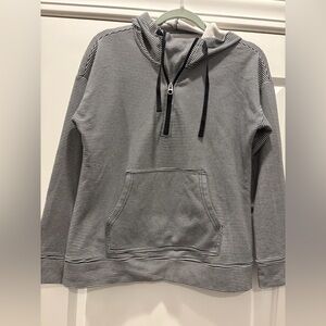 Croft & Barrow Black and White Striped Jacket